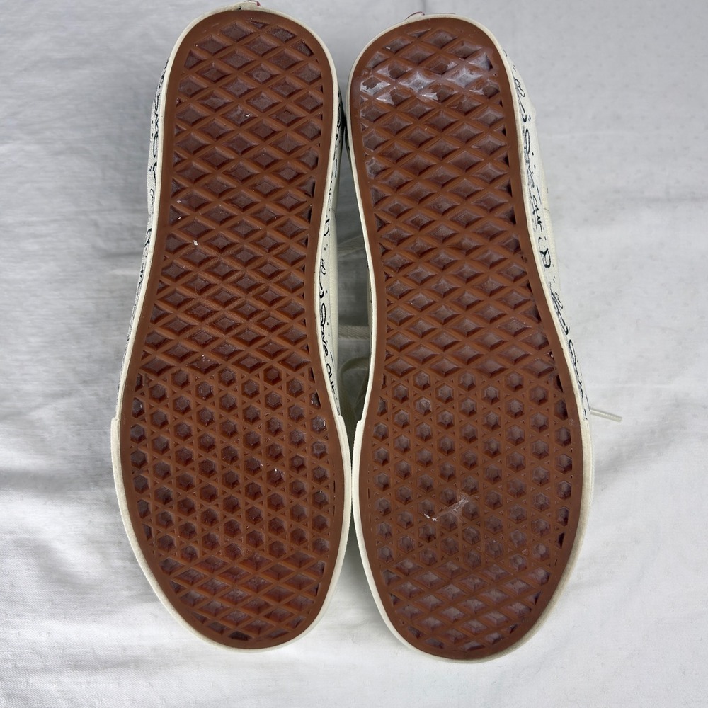 Vans Sk8-Hi Save Our Planet Reissue White World Map Sneakers Mens 7.5 Womens 9 - Picture 6 of 12